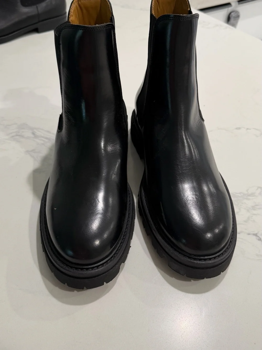 H&M Men’s Black Leather Boots